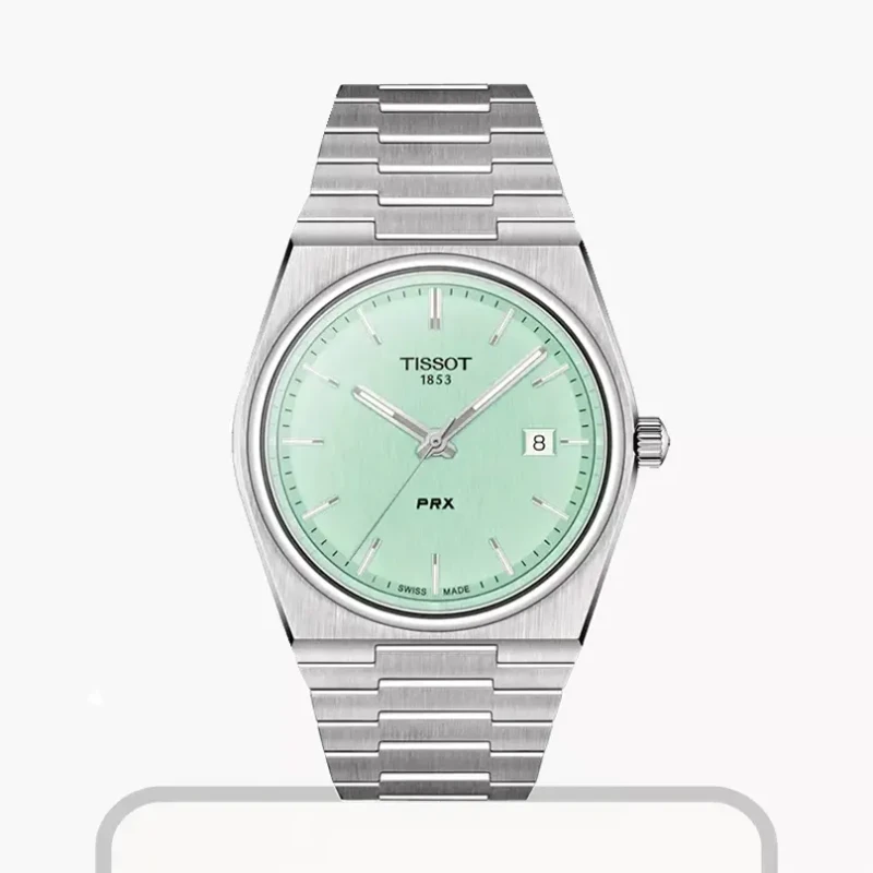 Tissot Men's PRX Mint Green Dial Watch | T137.410.11.091.01